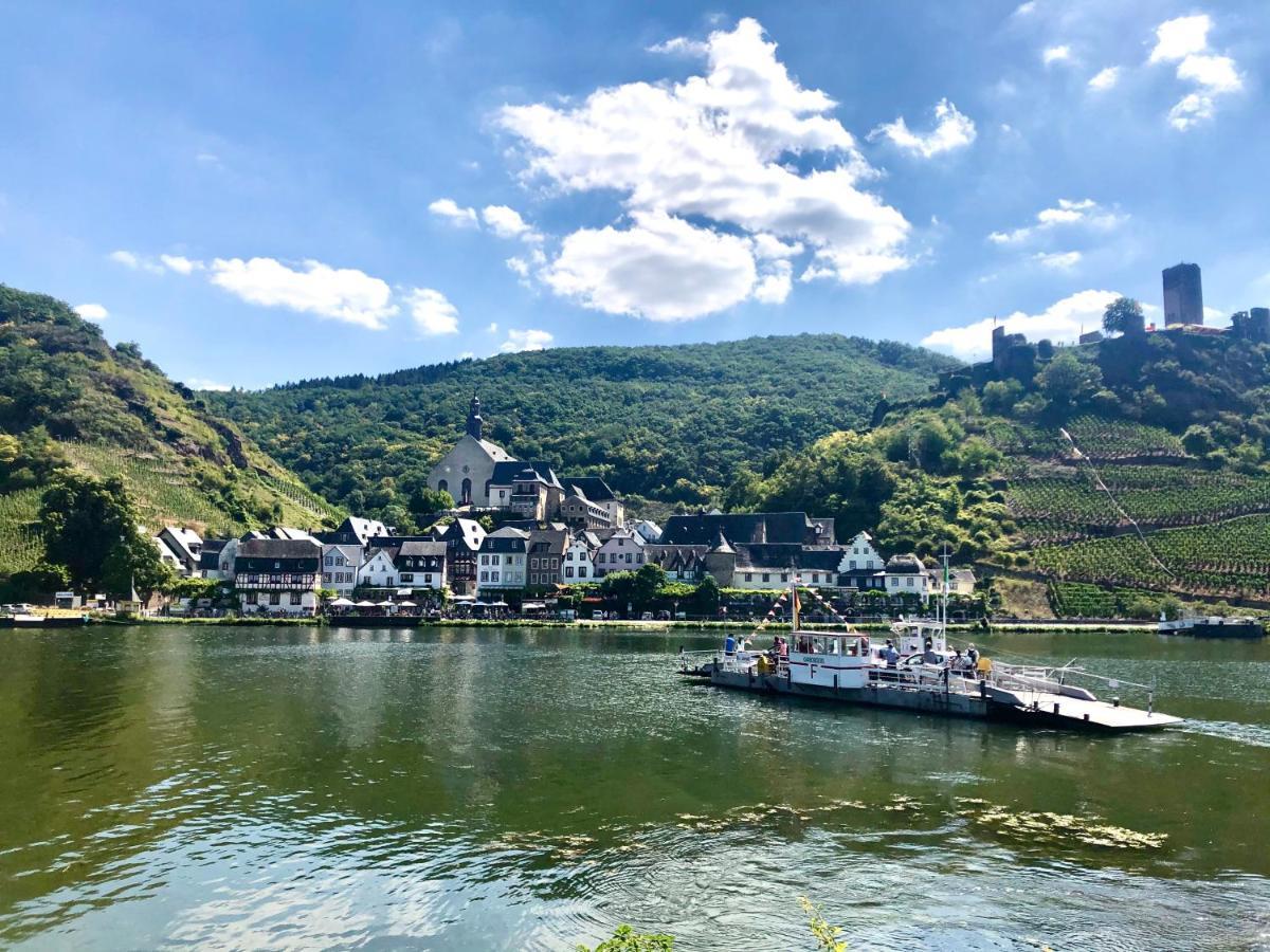 科布倫茨Haus Am Ufer Mit Rheinpanoramablick公寓 外观 照片