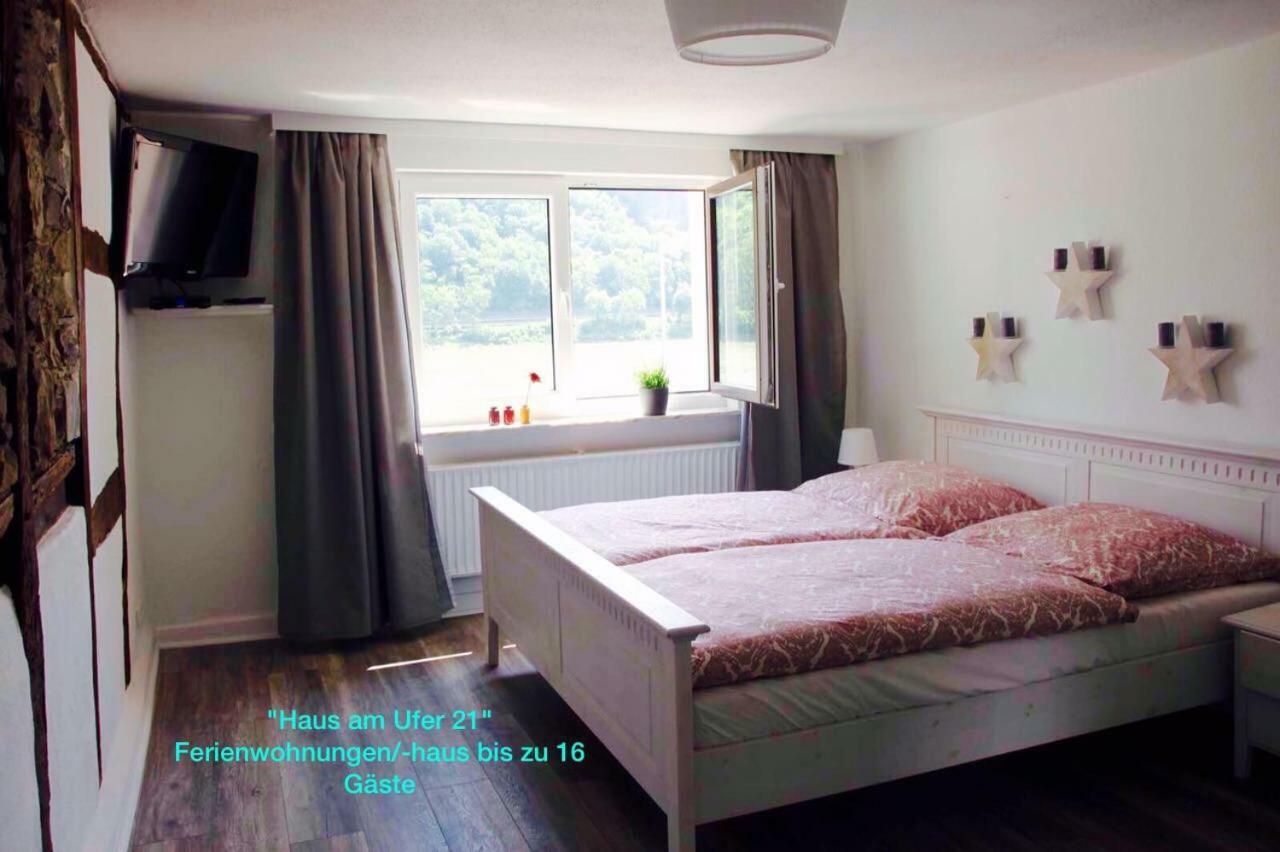 科布倫茨Haus Am Ufer Mit Rheinpanoramablick公寓 外观 照片
